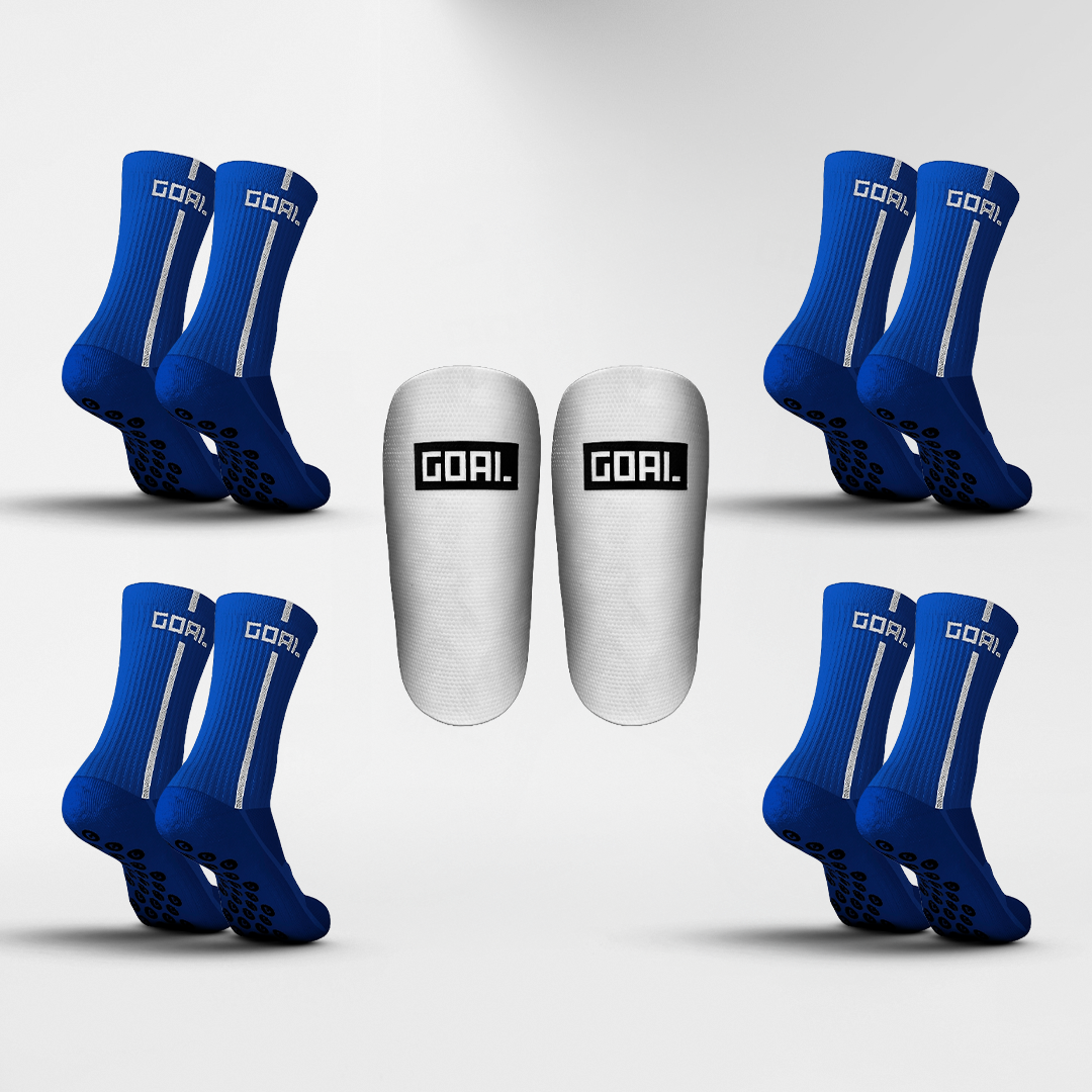 GRIP SOCKS X4 + MANGA PARA PANTORRILLAS